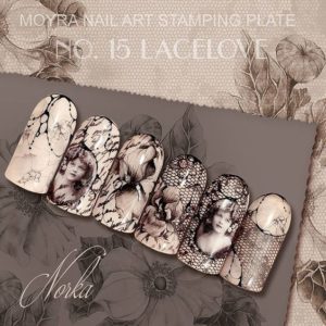 MOYRA STAMPING PLATE 15 LACELOVE